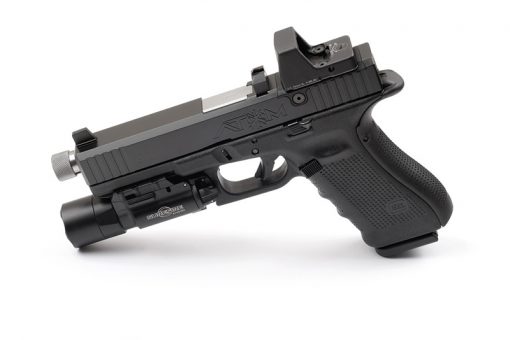 ATOM Slide - Stripped Black