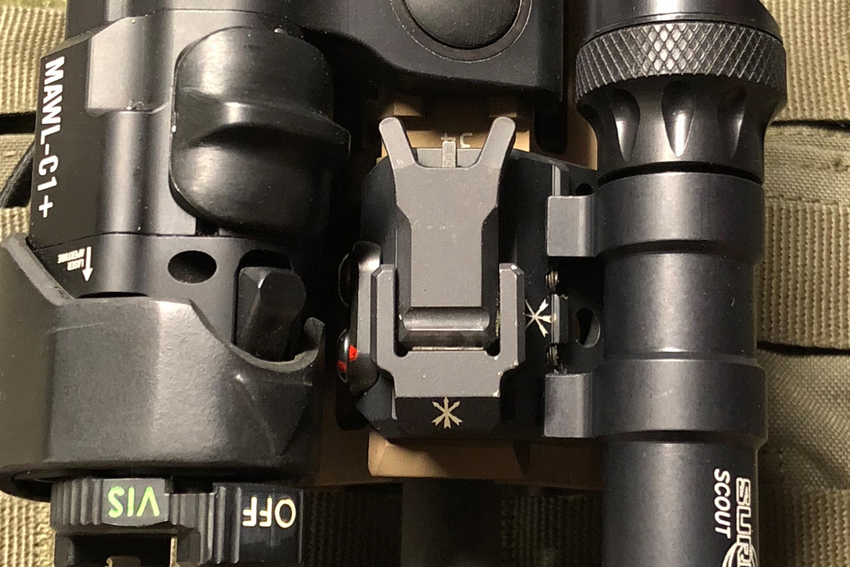 Unity Tactical FUSION Folding Front Sight ＋ Micro Hub 2.0 FDE FUSフロントサイト＋ マイクロハブ
